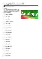 Analogy Test with Answers PDF.pdf